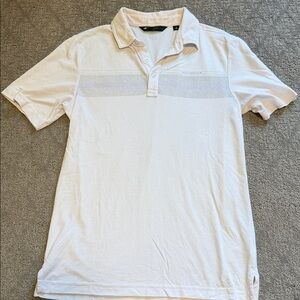 Travis Mathew Light Cream Polo Shirt
